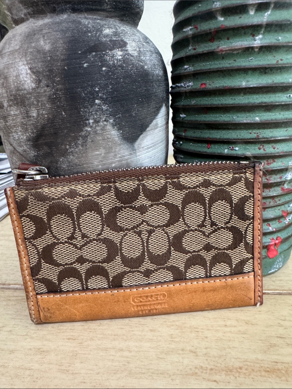 Vtg Coach  Card/key Holder